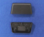 Wasserschlitzkappe für ALU-Profile schwarz
